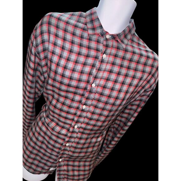 Frank & Eileen Other - Frank & Eileen Paul Shirt Mens M Red‎ Plaid Long Sleeve Button Cotton Uniform